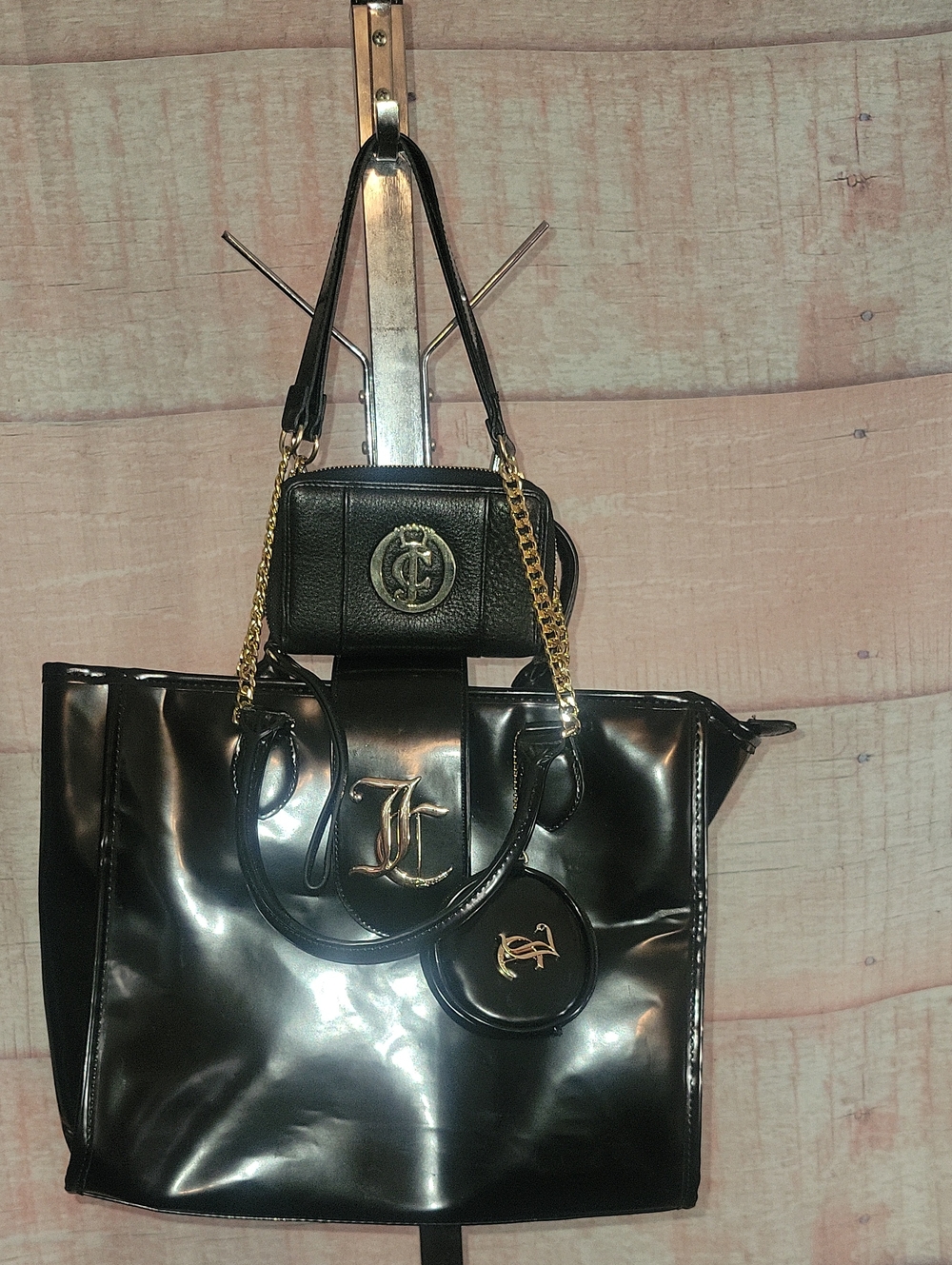 Juicy Couture Purse And Wallet Bundle